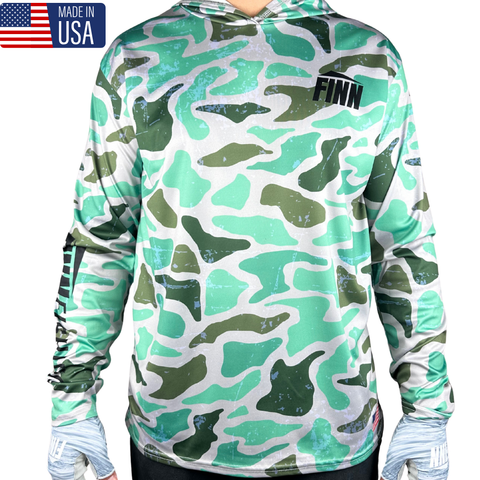 Performance Hooded Sun Shirt - Bass Grass (NEW)