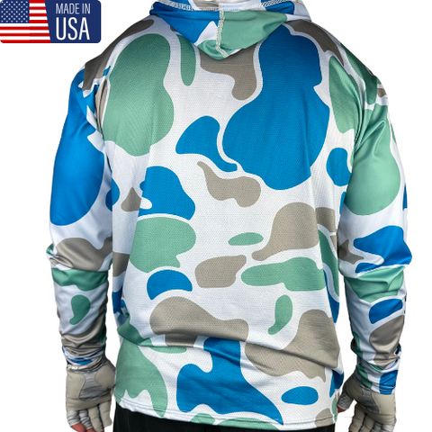 Chemise de pêche performante à manches longues camouflage homme HUK Chemise de pêche performante à manches longues camouflage homme HUK
