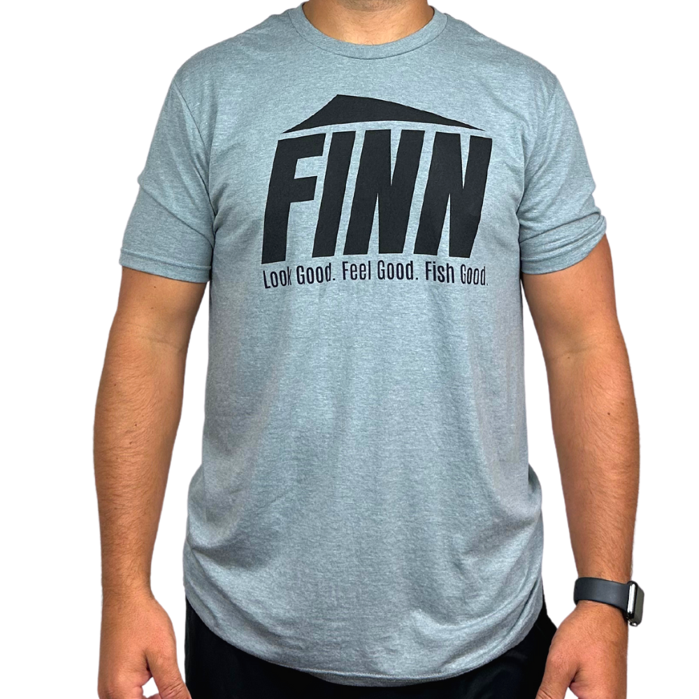 Finn Tri-Blend T-Shirt Heather Gray / 2x - Large